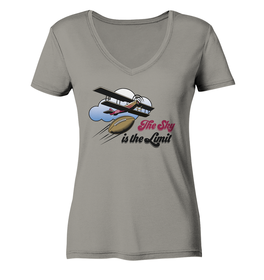 The Sky is the Limit - Women's V-Neck Shirt