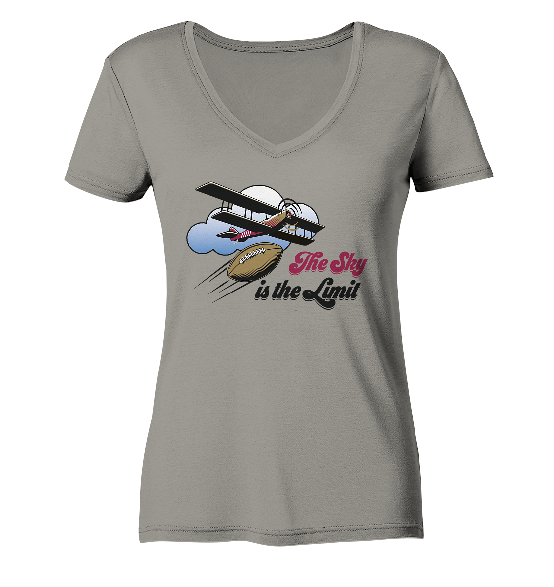 The Sky is the Limit - Women's V-Neck Shirt