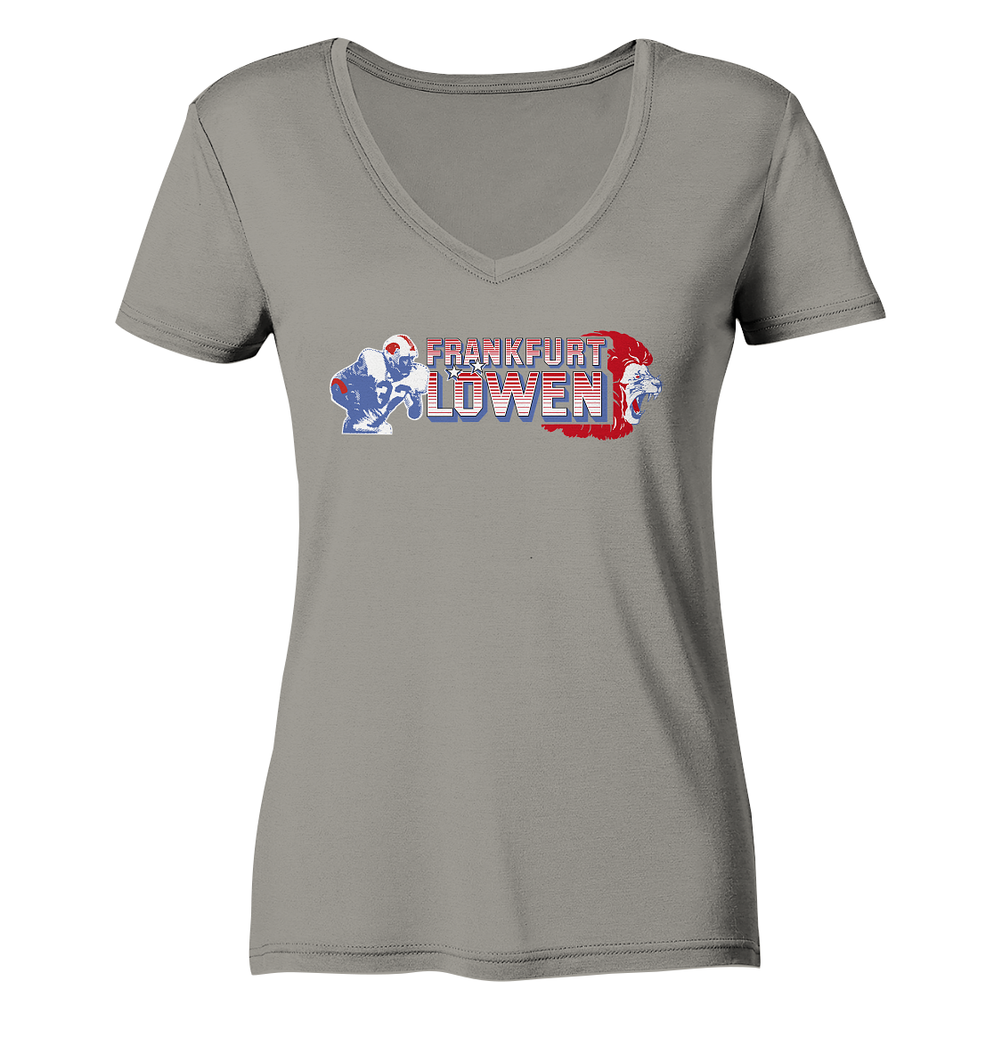 Frankfurt Löwen 2 - Ladies V-Neck Shirt