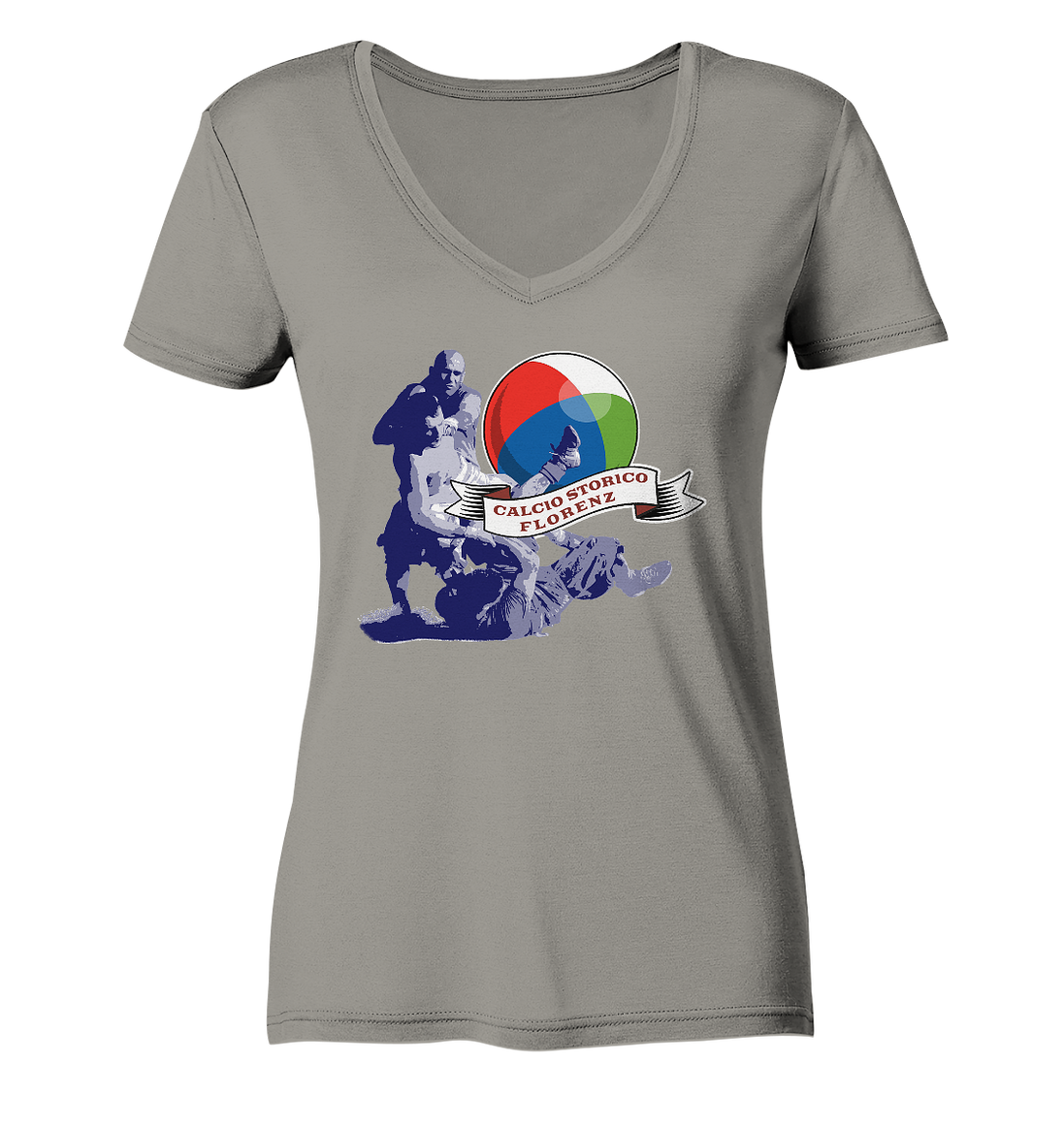 Calcio Storico - Ladies V-Neck Shirt