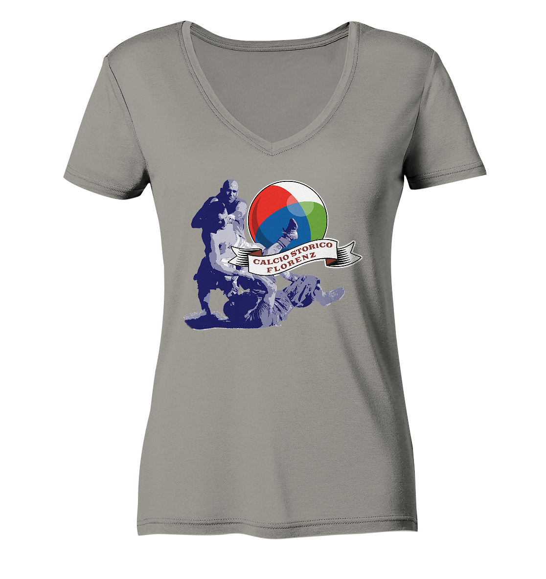 Calcio Storico - Ladies V-Neck Shirt