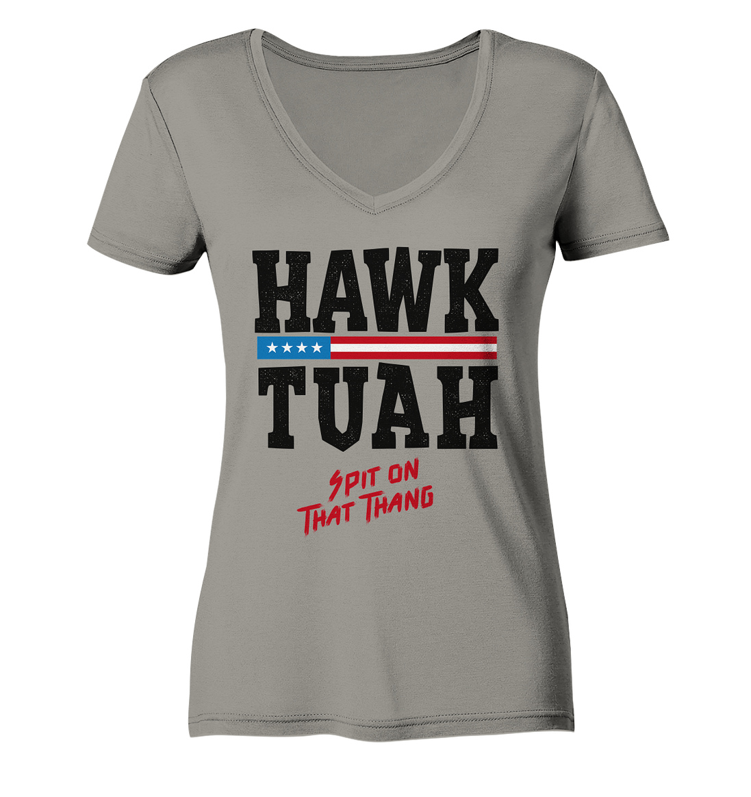 Hawk Tuah - Women's V-Neck Shirt