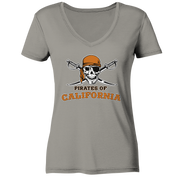 Pirates of California - Ladies V-Neck Shirt
