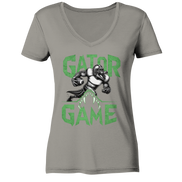 Gator Game - Ladies V-Neck Shirt
