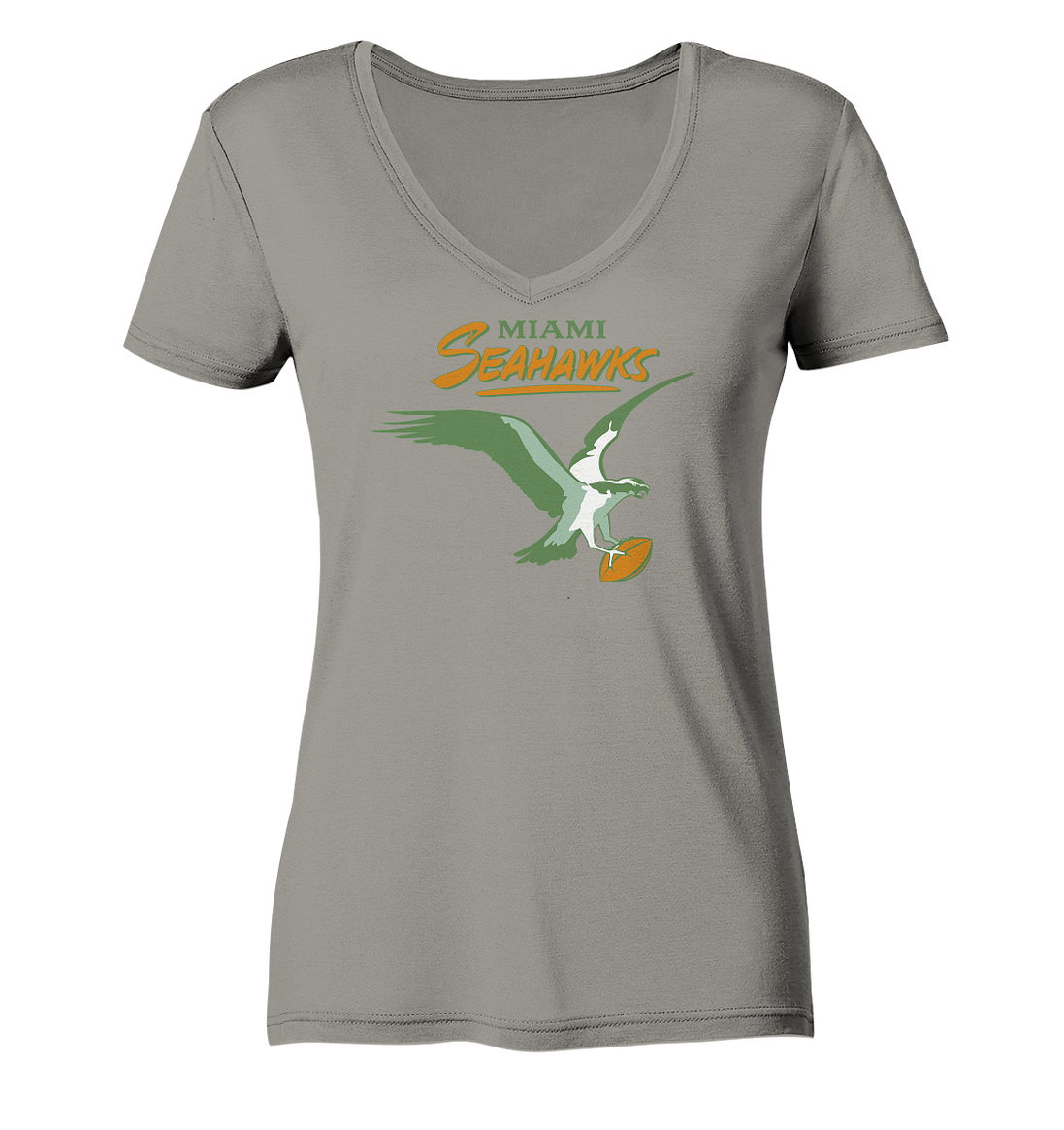 Miami Seahawks 2  - Ladies V-Neck Shirt