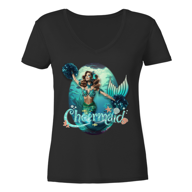 Cheermaid - Ladies V-Neck Shirt