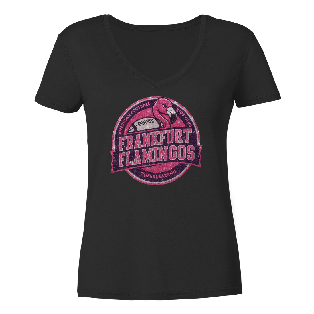 Frankfurt Flamingos - Ladies V-Neck Shirt