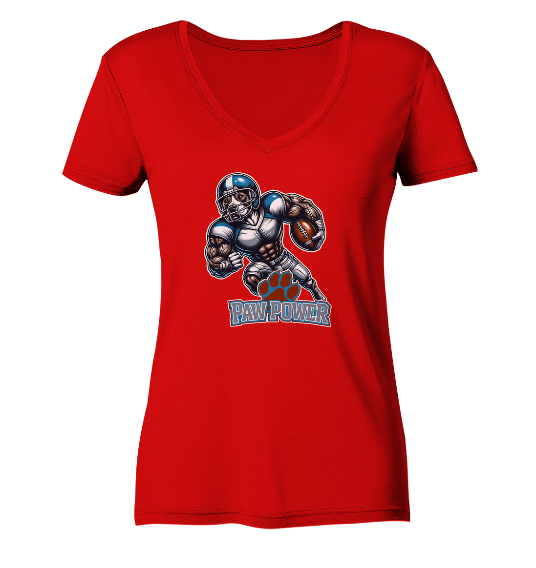 Paw Power - Women's V-Neck Shirt