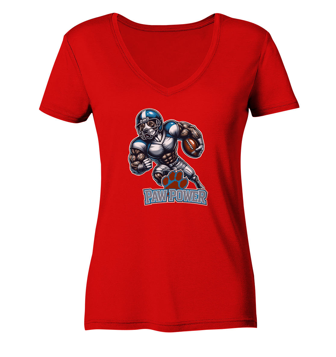 Paw Power - Women's V-Neck Shirt