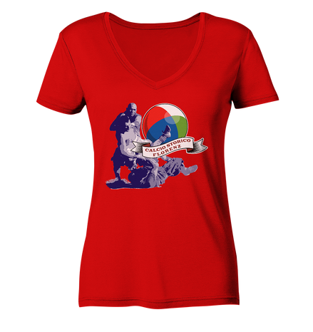 Calcio Storico - Ladies V-Neck Shirt
