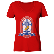 Minnesota Marines - Ladies V-Neck Shirt