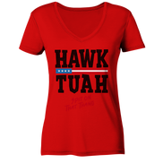 Hawk Tuah - Women's V-Neck Shirt