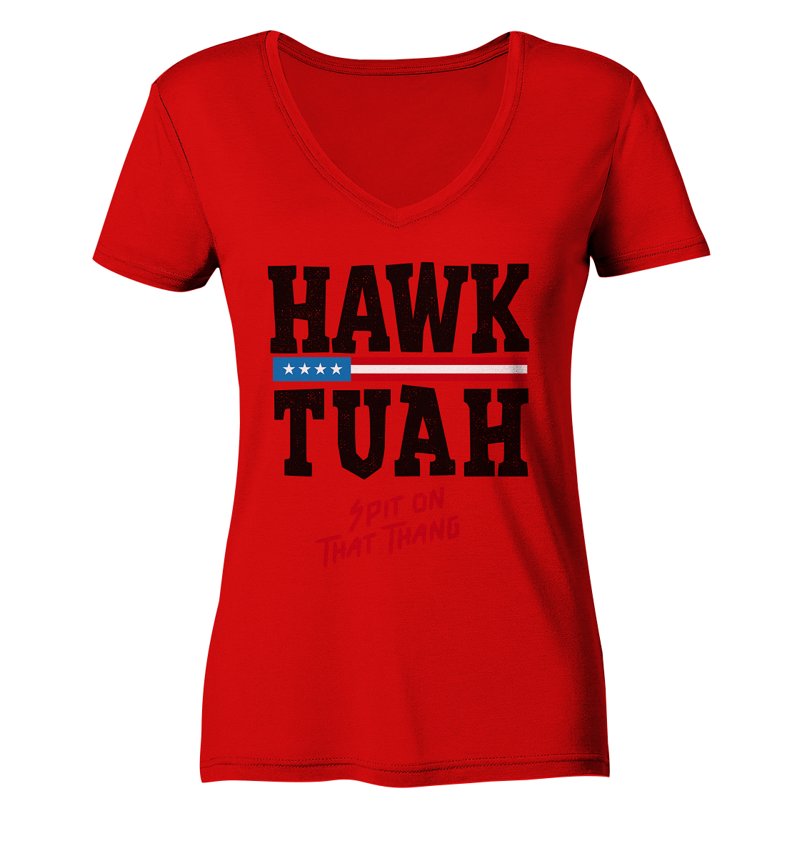 Hawk Tuah - Women's V-Neck Shirt
