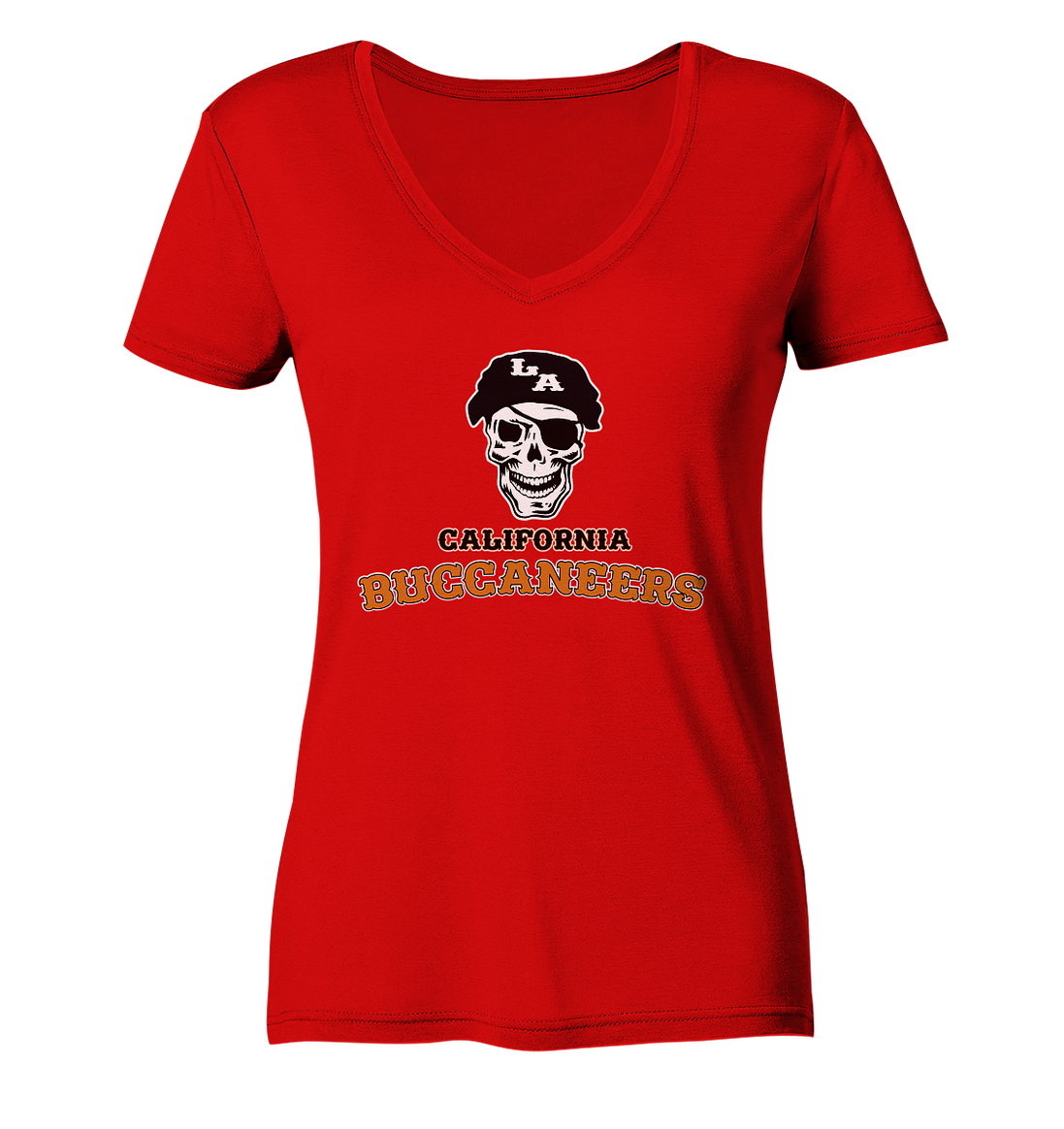 California Buccaneers - Ladies V-Neck Shirt