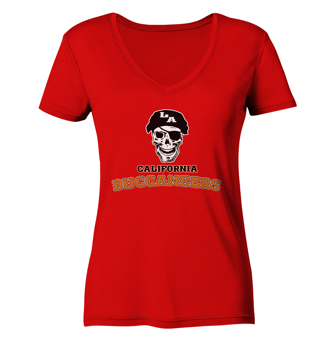 California Buccaneers - Ladies V-Neck Shirt