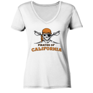 Pirates of California - Ladies V-Neck Shirt