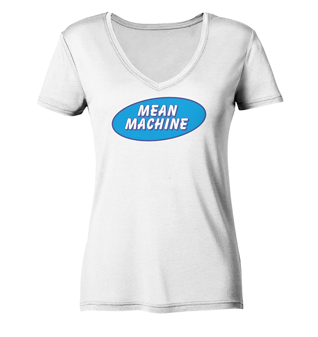 Mean Machine Ladies V-Neck Shirt