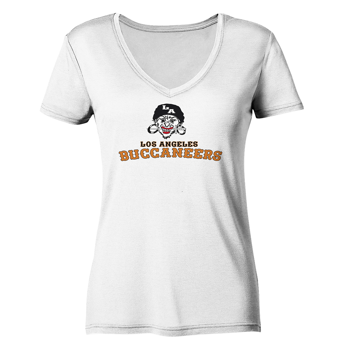 Los Angeles Buccaneers 2 - Ladies V-Neck Shirt