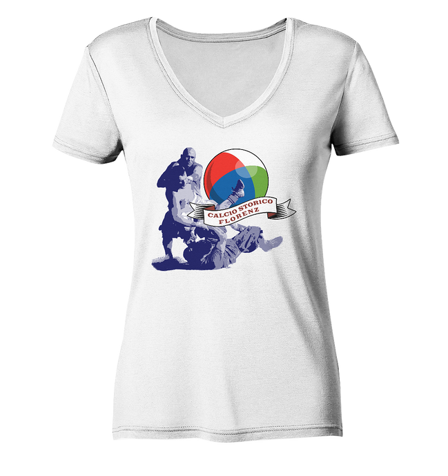 Calcio Storico - Ladies V-Neck Shirt