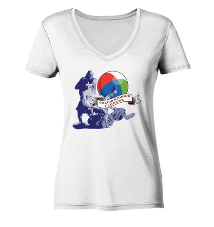 Calcio Storico - Ladies V-Neck Shirt
