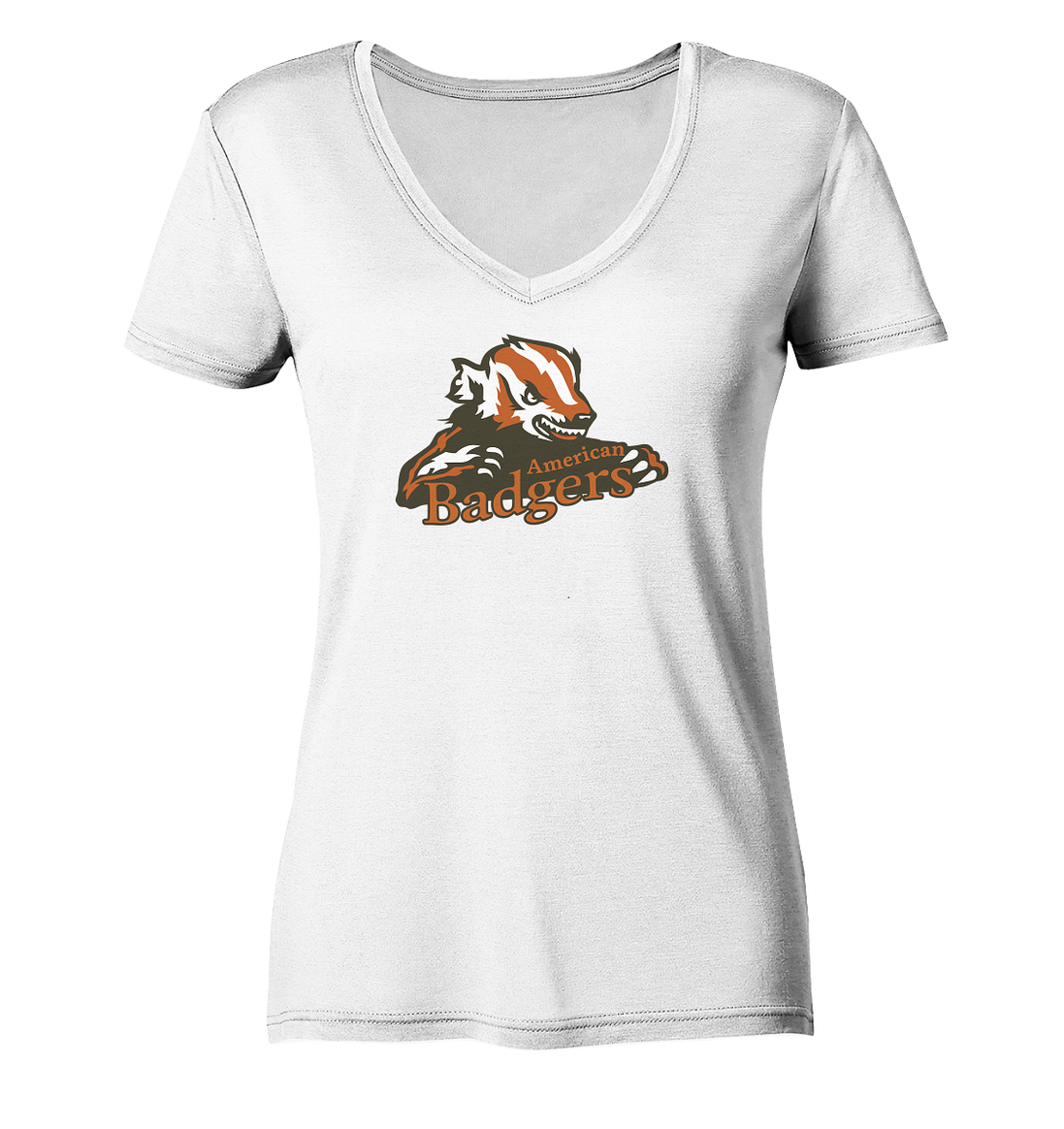 Milwaukee Badgers - Ladies V-Neck Shirt