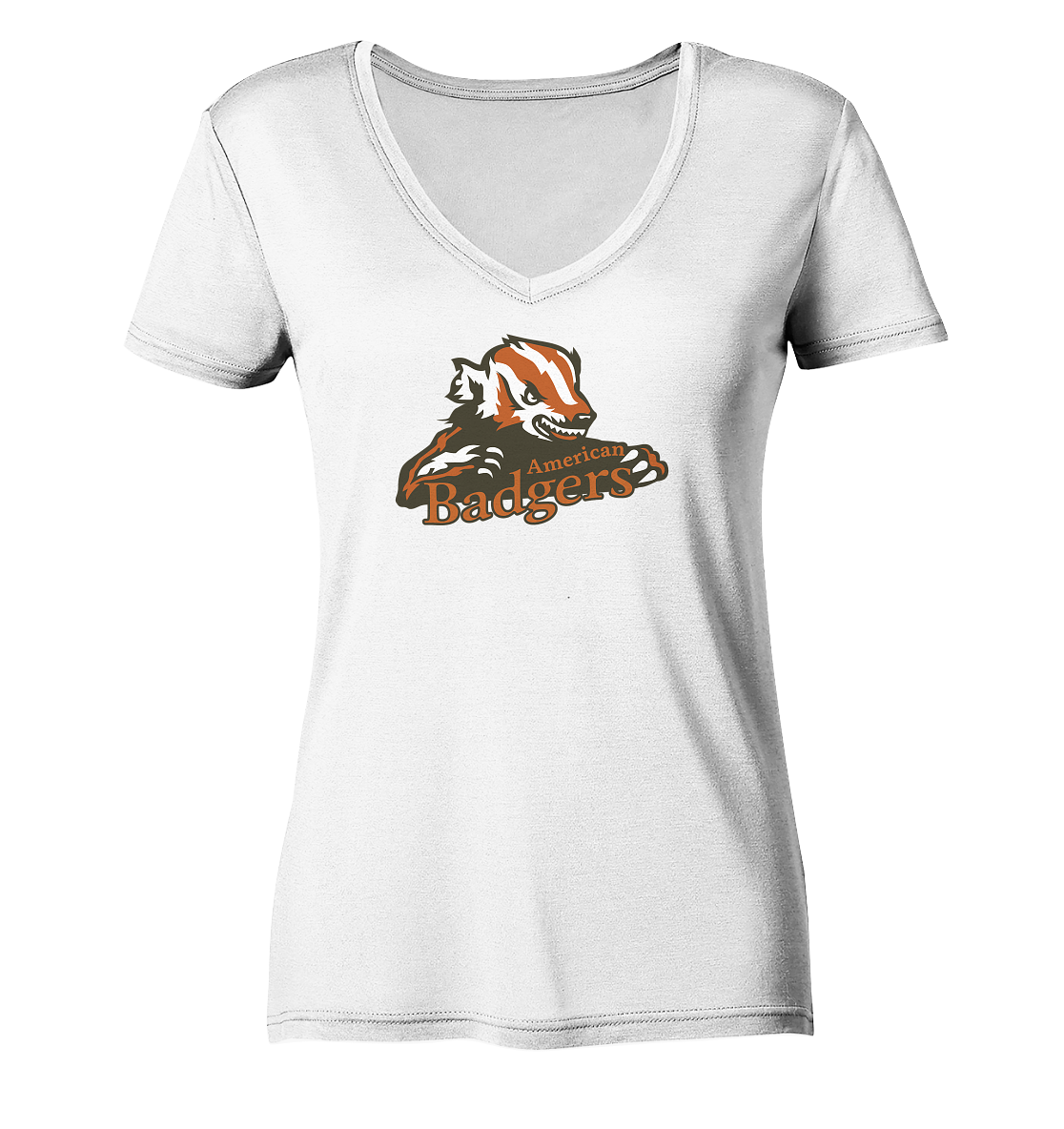 Milwaukee Badgers - Ladies V-Neck Shirt