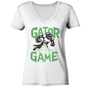 Gator Game - Ladies V-Neck Shirt