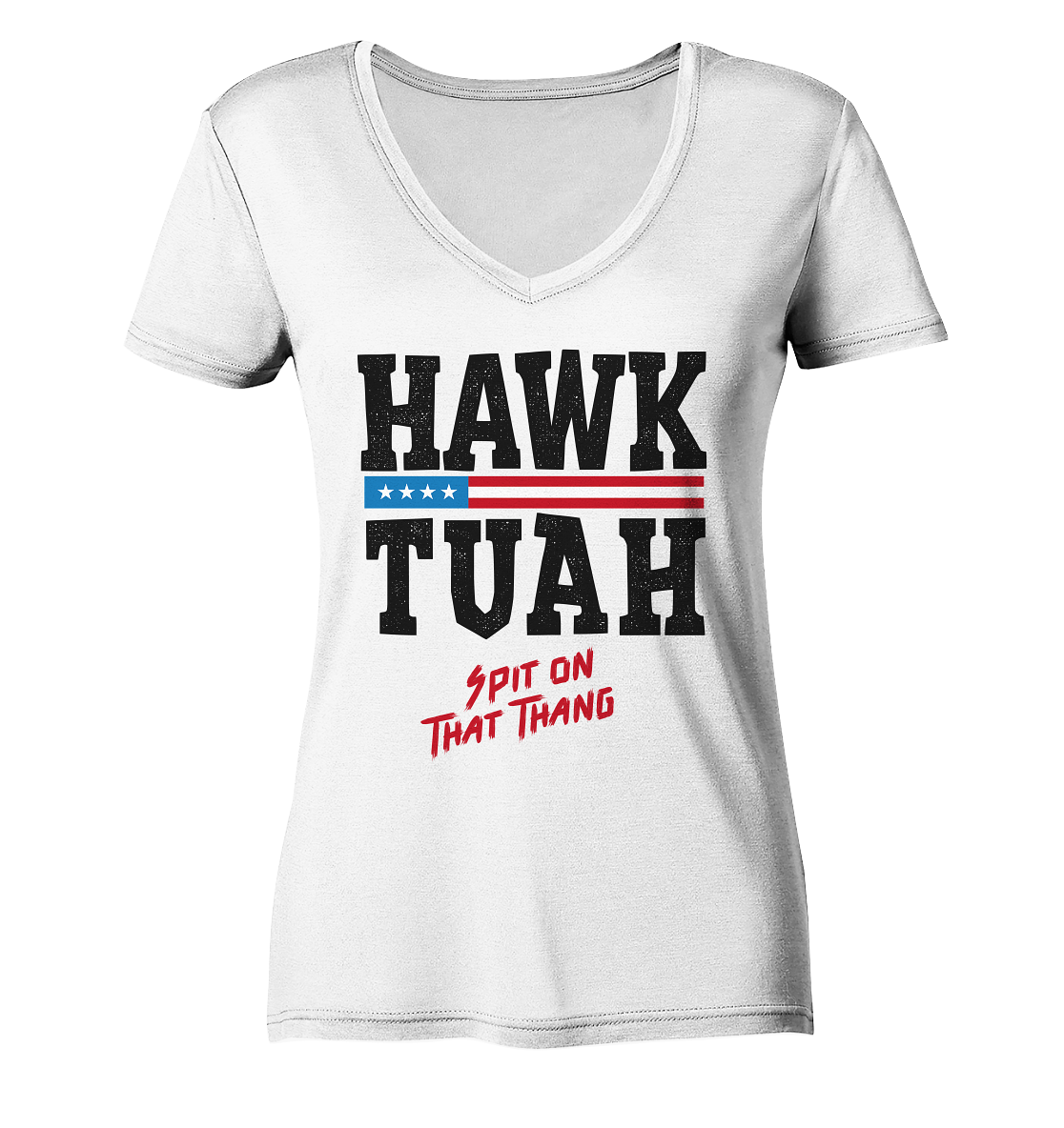 Hawk Tuah - Women's V-Neck Shirt