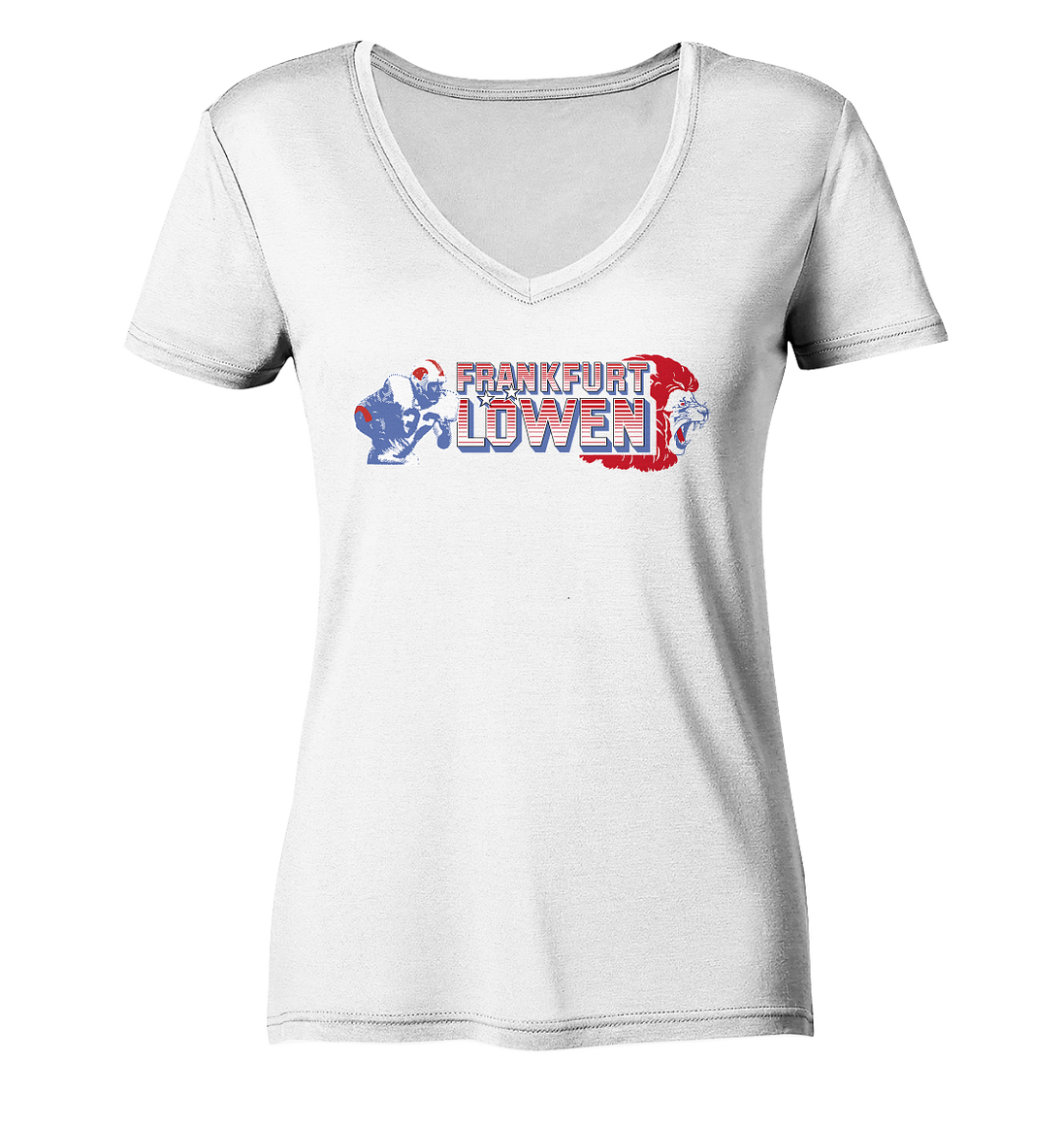 Frankfurt Löwen 2 - Ladies V-Neck Shirt
