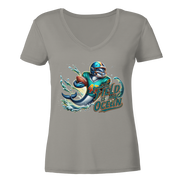 The Field is my Ocean - Ladies V-Neck Shirt