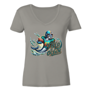The Field is my Ocean - Ladies V-Neck Shirt