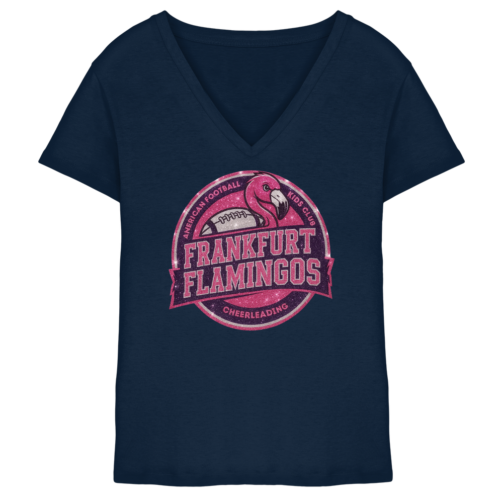 Frankfurt Flamingos - Ladies V-Neck Shirt