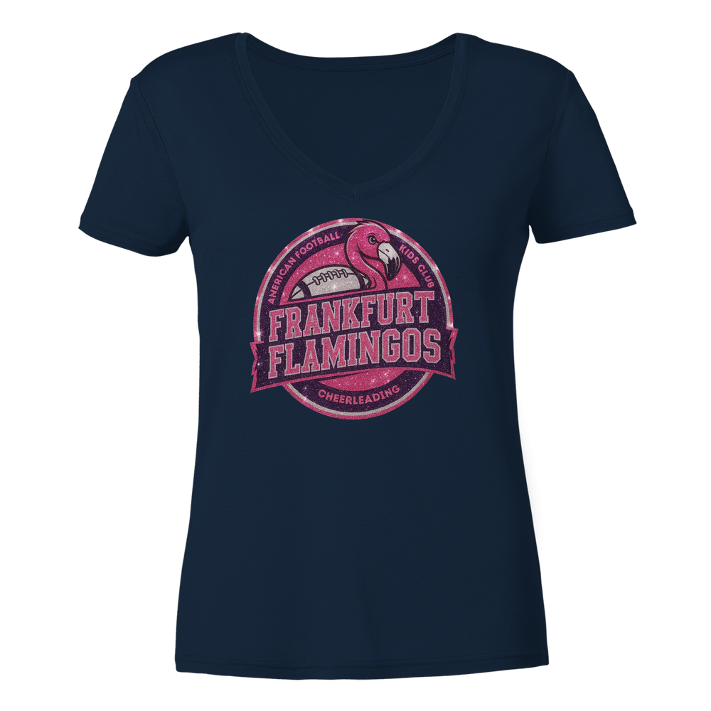 Frankfurt Flamingos - Ladies V-Neck Shirt
