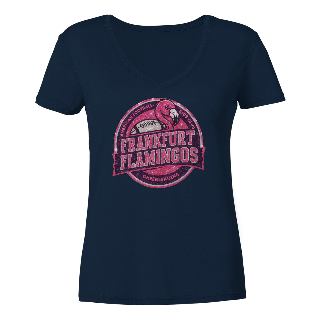 Frankfurt Flamingos - Ladies V-Neck Shirt
