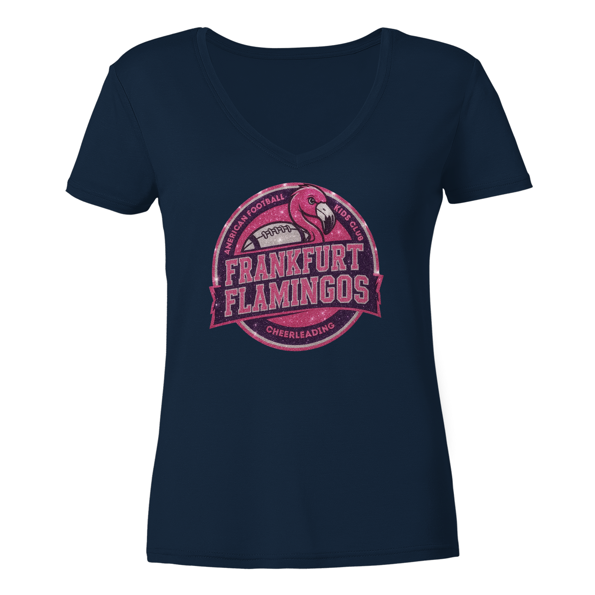 Frankfurt Flamingos - Ladies V-Neck Shirt
