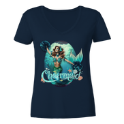 Cheermaid - Ladies V-Neck Shirt