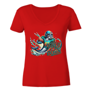 The Field is my Ocean - Ladies V-Neck Shirt
