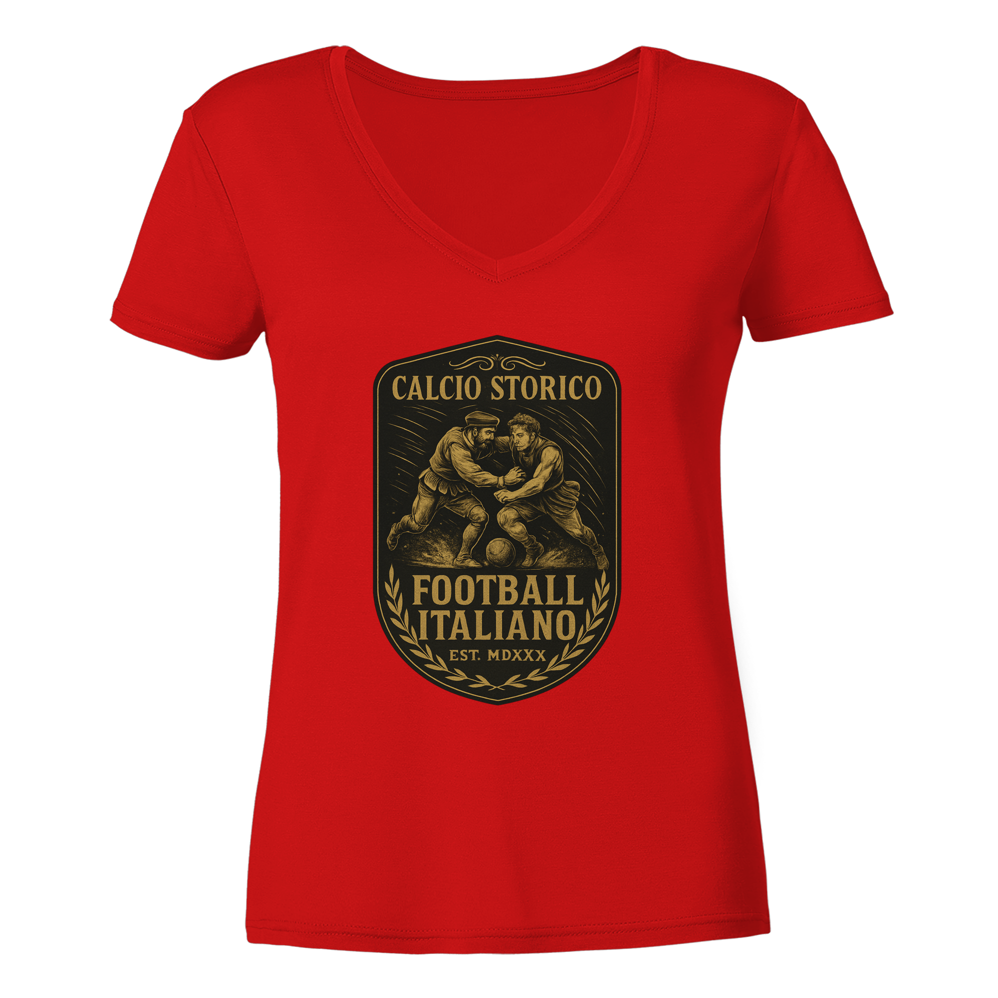Calcio Storico III - Ladies V-Neck Shirt