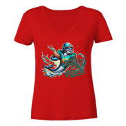 The Field is my Ocean - Ladies V-Neck Shirt