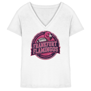 Frankfurt Flamingos - Ladies V-Neck Shirt