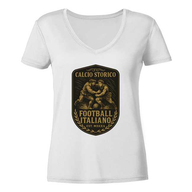Calcio Storico III - Ladies V-Neck Shirt