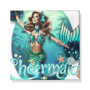 Cheermaid - Leinwand 20x20cm
