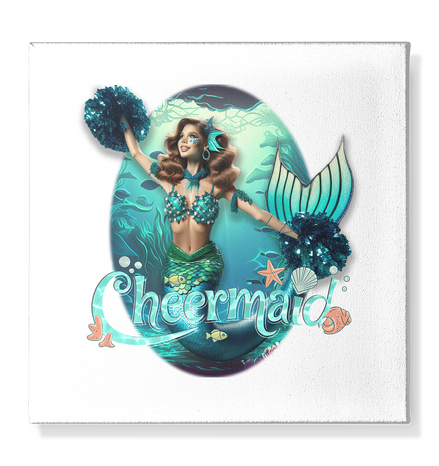 Cheermaid - Leinwand 40x40cm