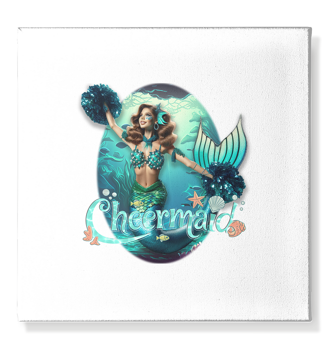 Cheermaid - Leinwand 50x50cm