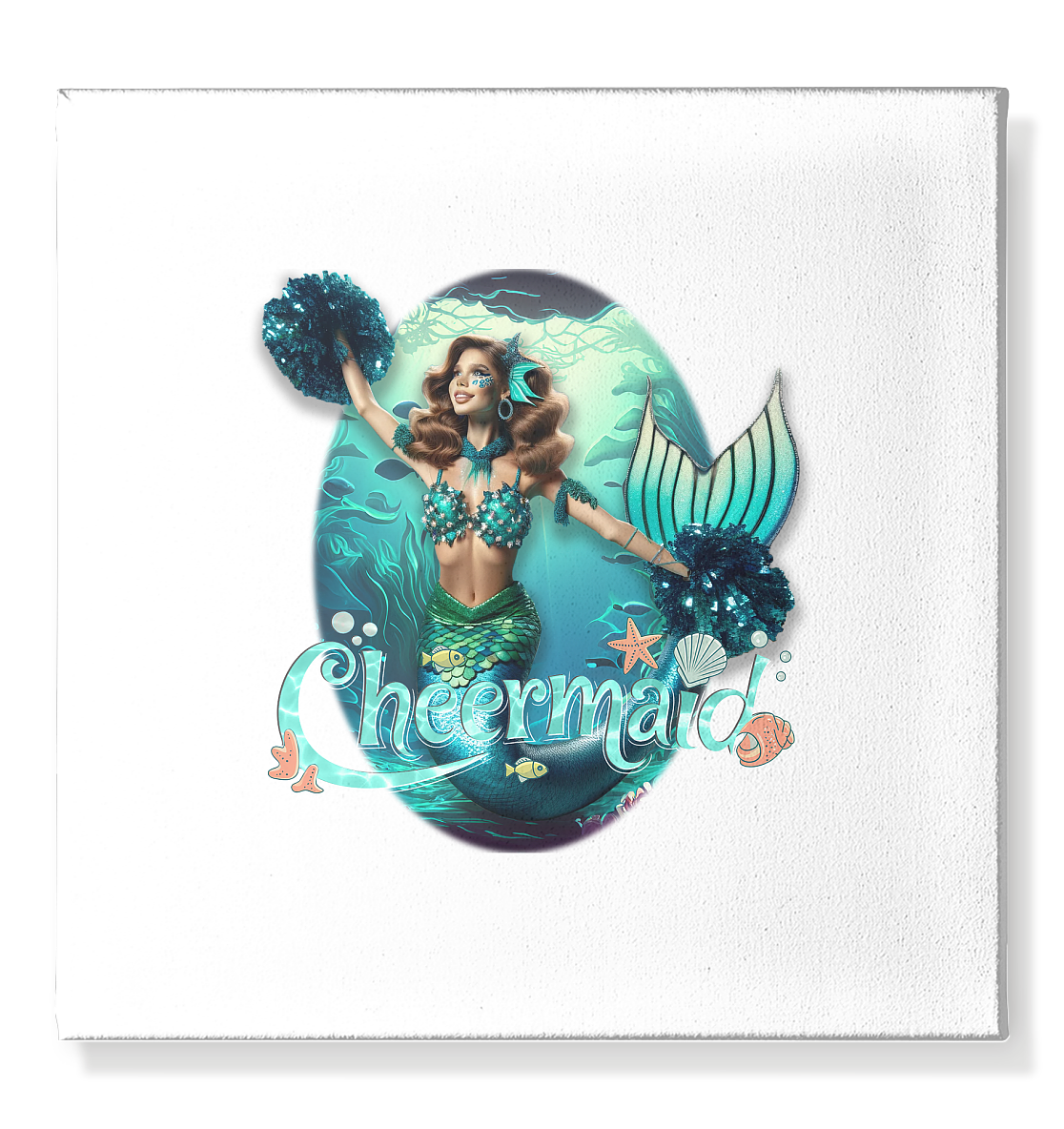 Cheermaid - Leinwand 50x50cm