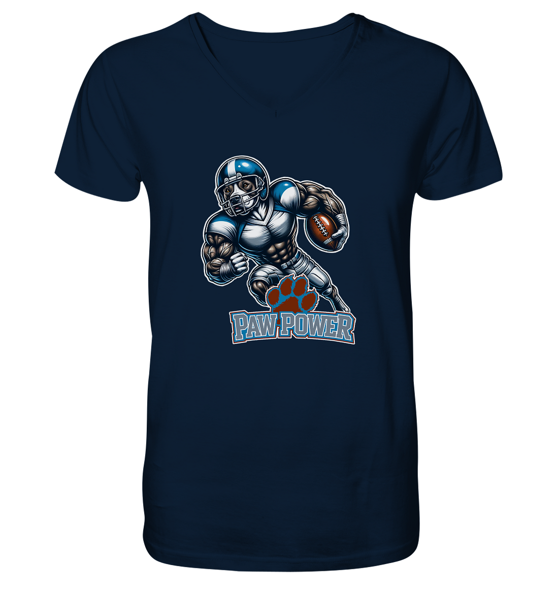 Paw Power - Men's Organic V-Neck Shirt