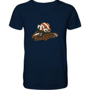 Milwaukee Badgers - Mens Organic V-Neck Shirt