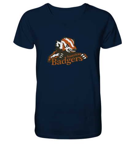Milwaukee Badgers - Mens Organic V-Neck Shirt