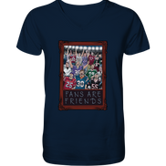 Fans are Friends - Men's Organic V-Neck Shirt
