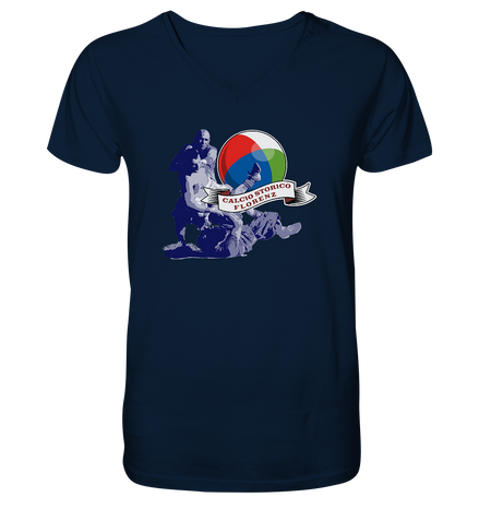 Calcio Storico - Mens Organic V-Neck Shirt